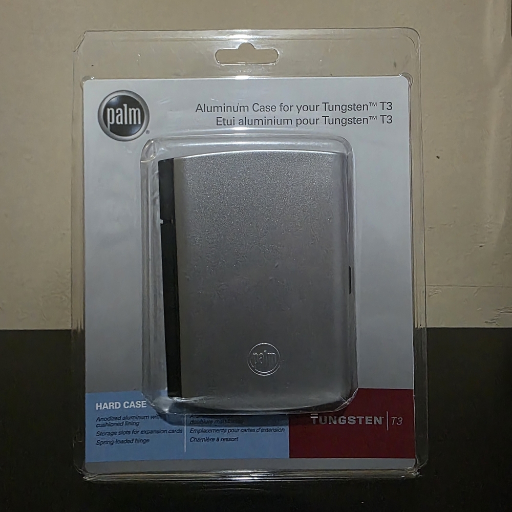 Brand New Sealed Rare Collectible 2003 Palm Tungsten T3 PDA Aluminum Hard Case